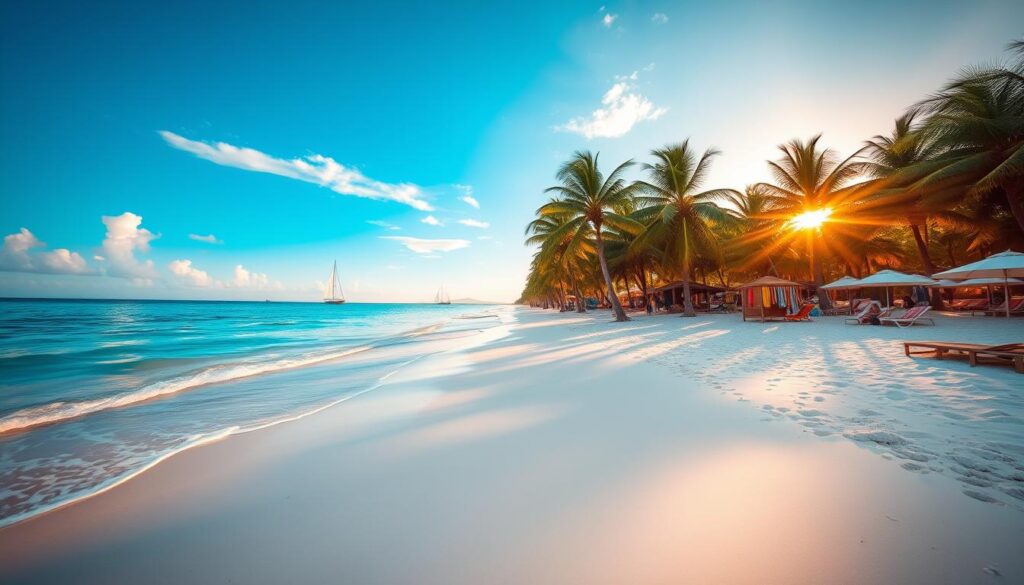 Caribbean beach relaxation Caribbean beach relaxation
