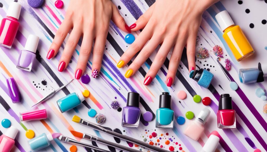 DIY nail art DIY nail art