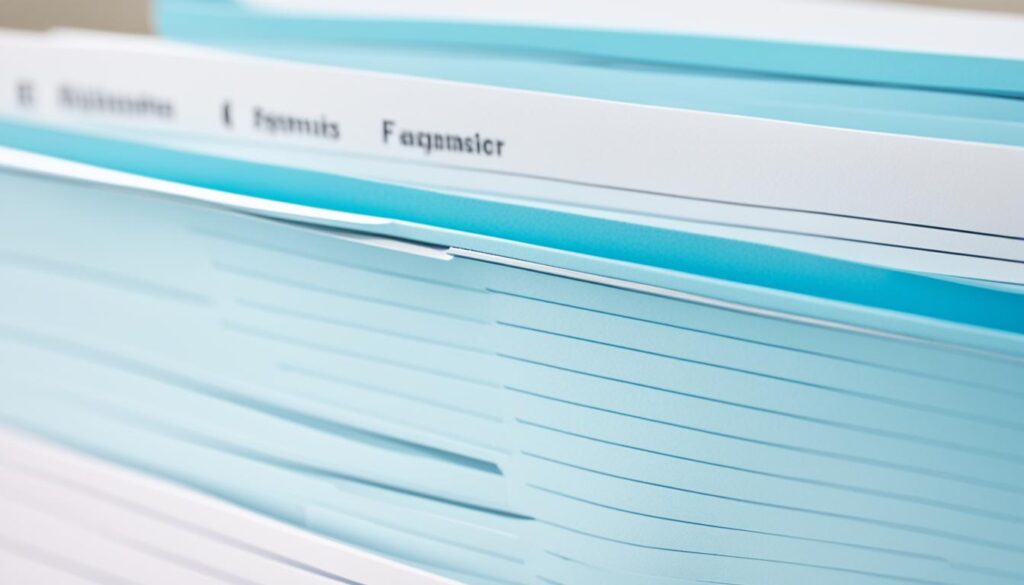 Paperless filing system