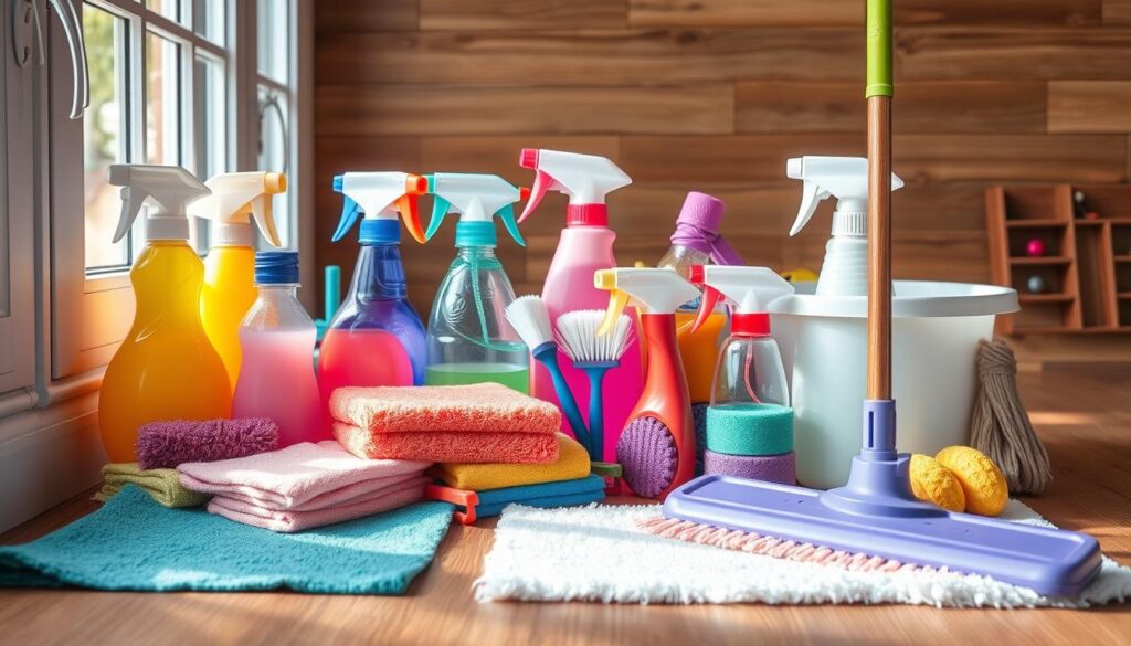 cleaning supplies