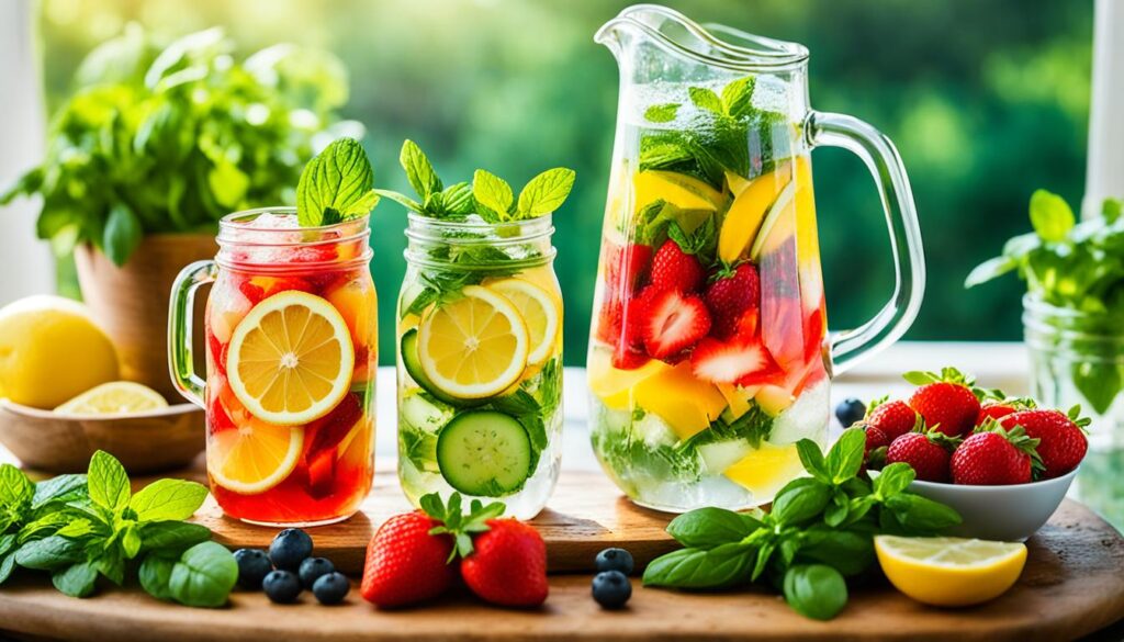 flavored water recipes