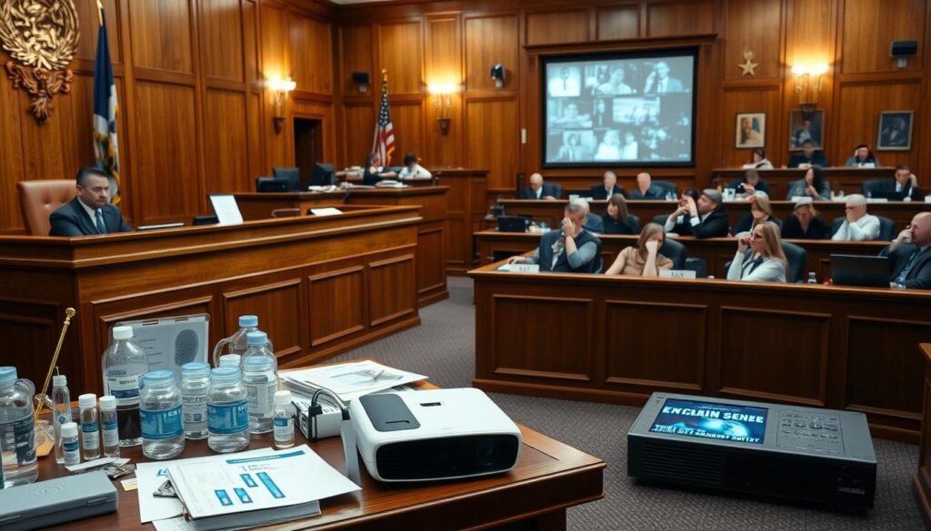 forensic evidence in court