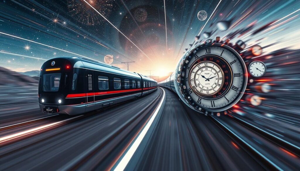 time dilation and length contraction