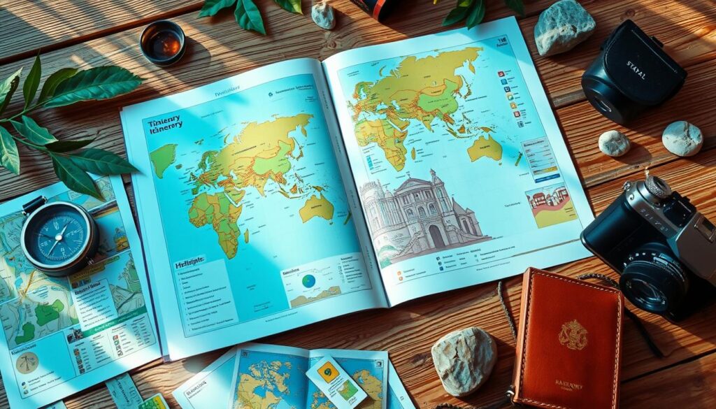 travel itineraries