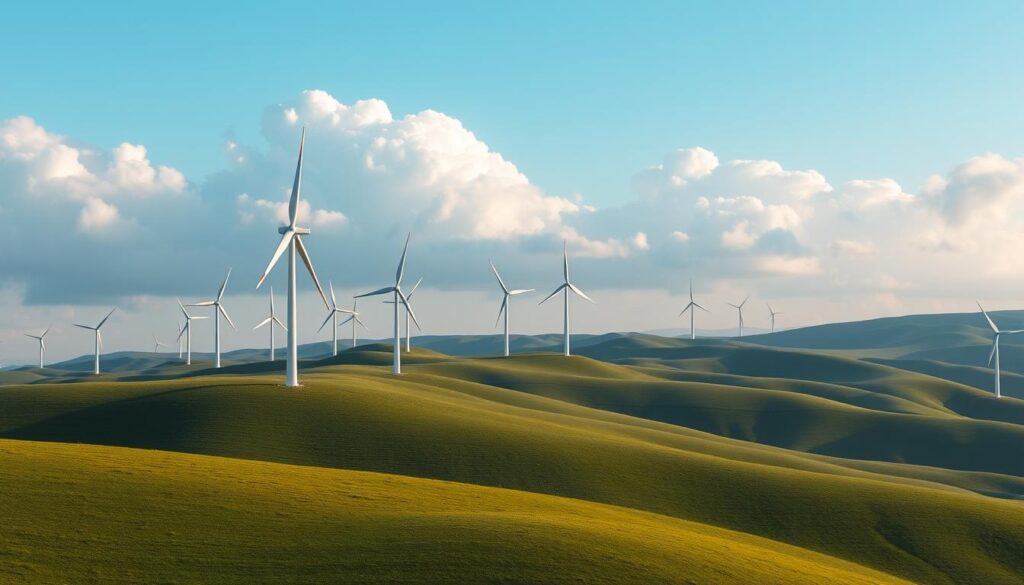 wind turbines